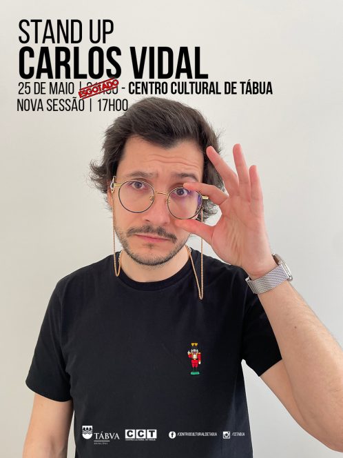 (Português) Carlos Vidal no Centro Cultural de Tábua