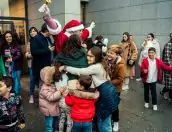 Galeria de Fotos - (Português) TÁBUA RECEBEU O PAI NATAL EM AMBIENTE DE ALEGRIA E FESTA