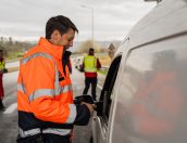 Galeria de Fotos - (Português) Município acolhe ação de sensibilização para a segurança rodoviária em operação STOP intermunicipal