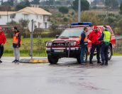 Galeria de Fotos - (Português) Município acolhe ação de sensibilização para a segurança rodoviária em operação STOP intermunicipal