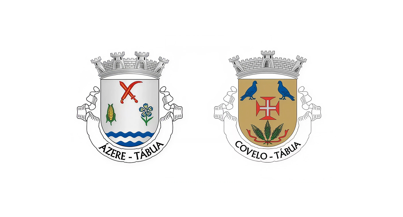 Brasões de Azere e Covelo