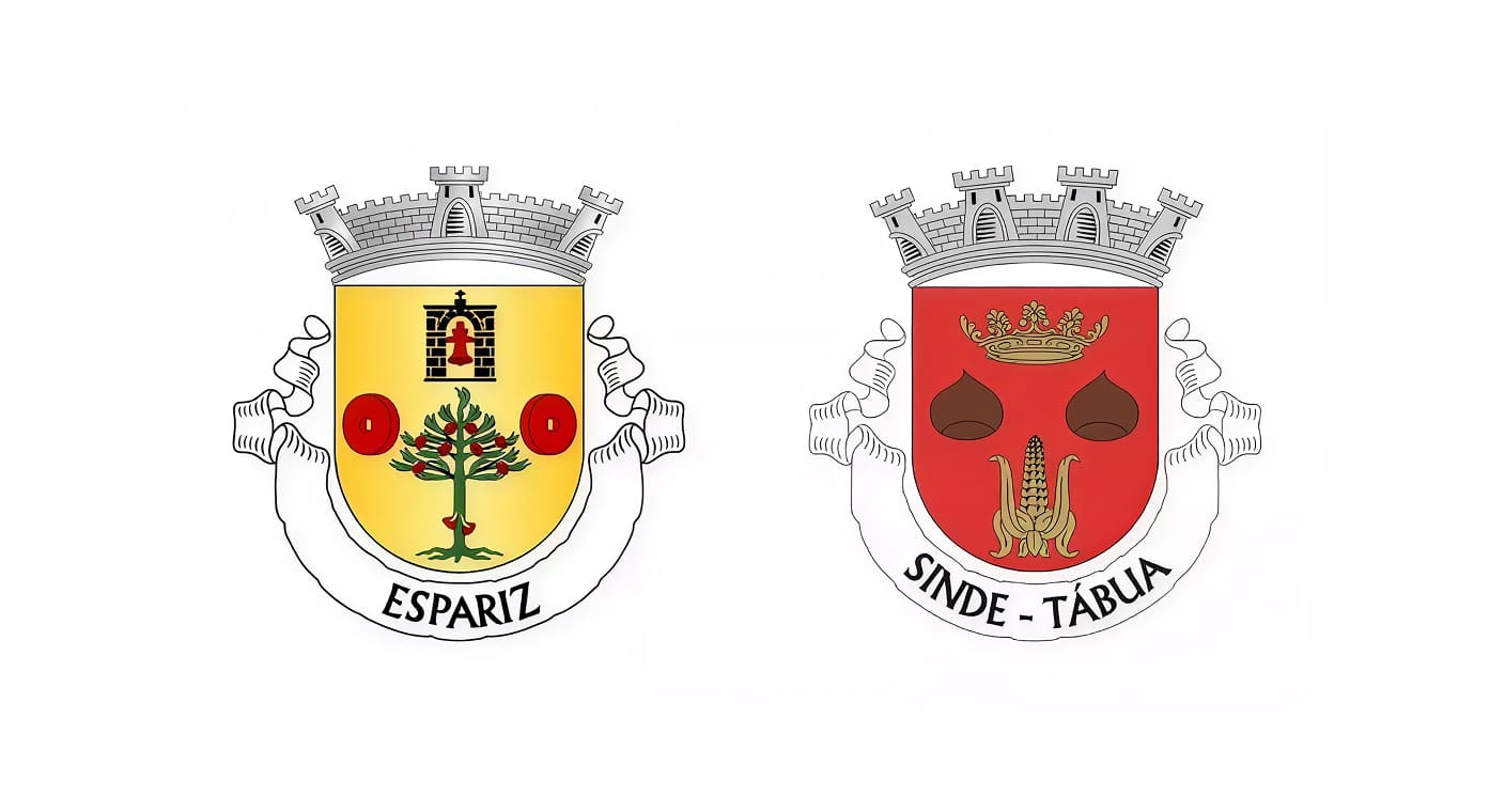 Brasões de Espariz e Sinde