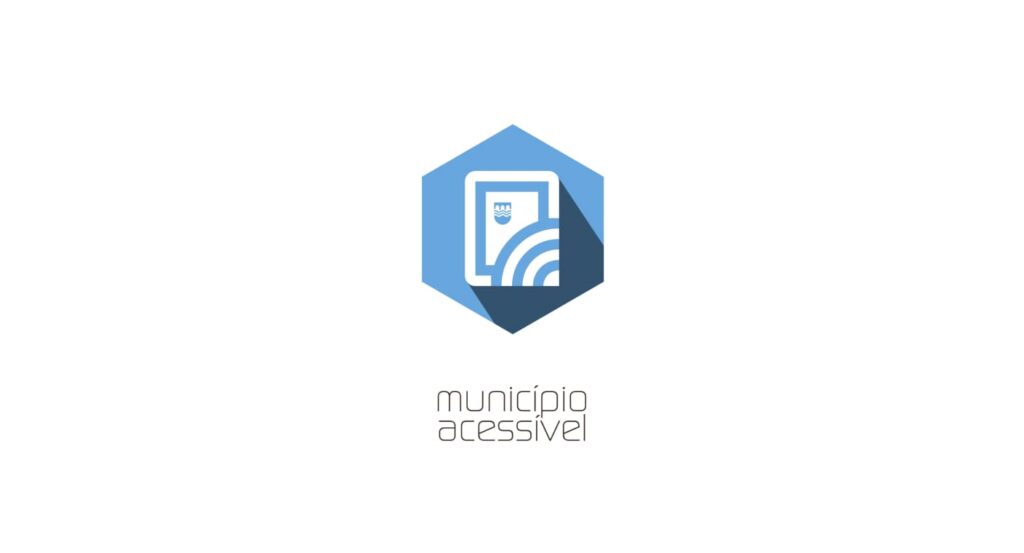 Símbolo de município acessível