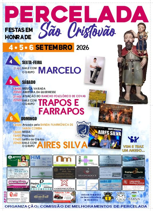 Festas em honra de São Cristóvão-Percelada