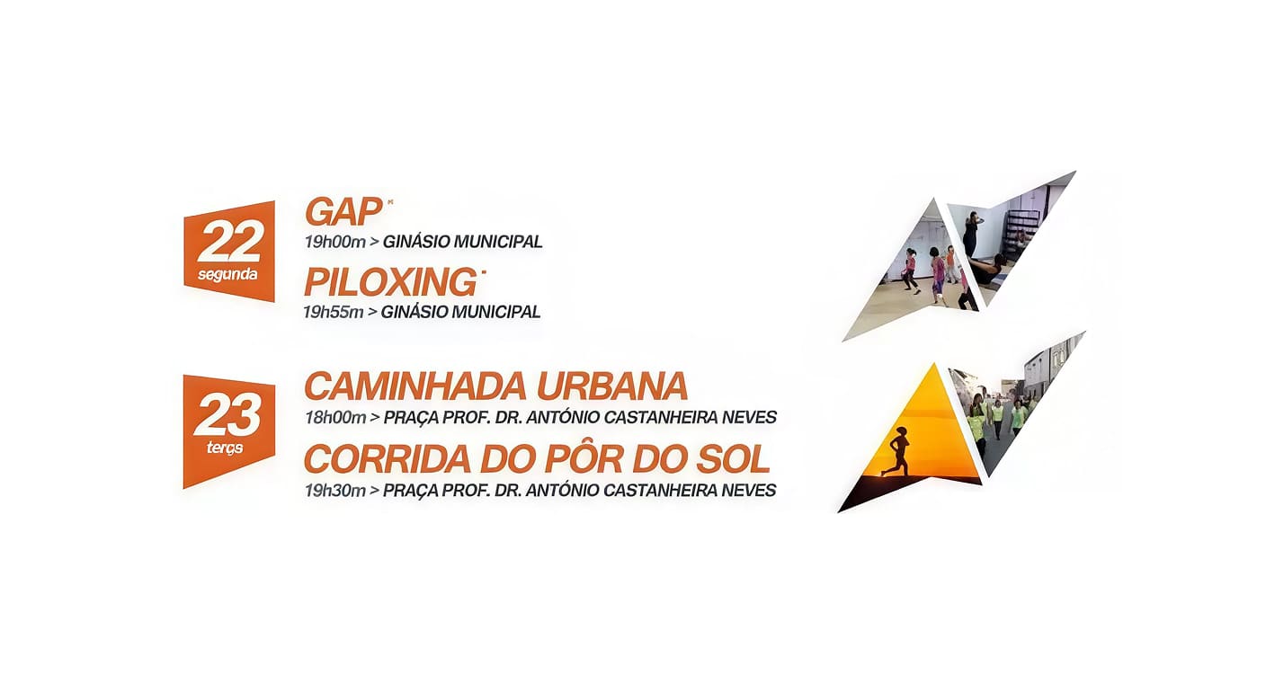 Programa da Move Week para 22 e 23 de maio