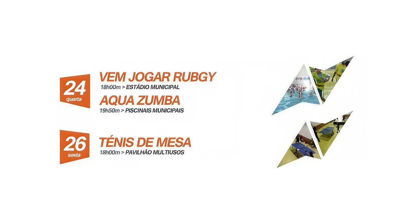 Programa da Move Week para 24 e 26 de maio
