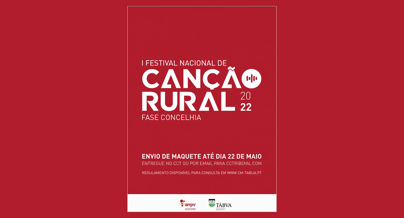 Cartaz do primeiro Festival Nacional da Canção Rural
