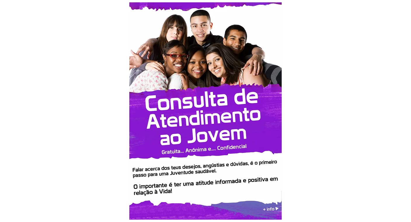 Cartaz da Consulta de Atendimento ao Jovem