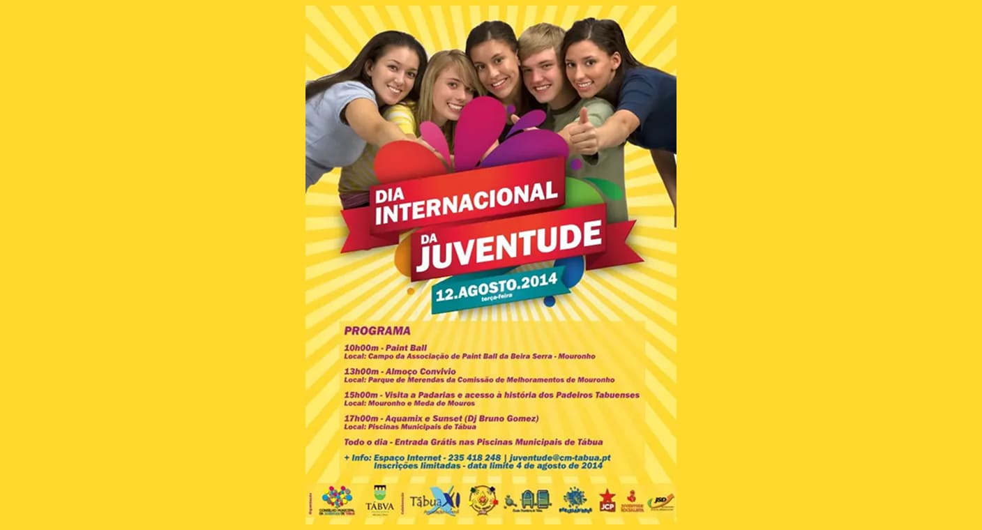 Cartaz do Dia Internacional da Juventude de 2014